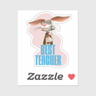 Best Teacher Funny Rabbit Classroom Humour