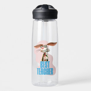 Best Teacher Funny Rabbit Classroom Humour Water Bottle