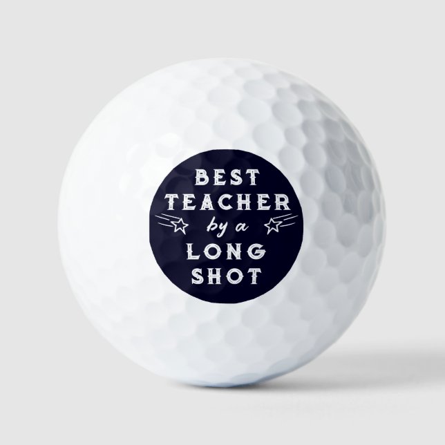 Best Teacher Golf Balls (Front)