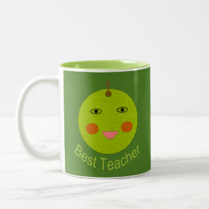 Best Teacher Happy Apple Mug