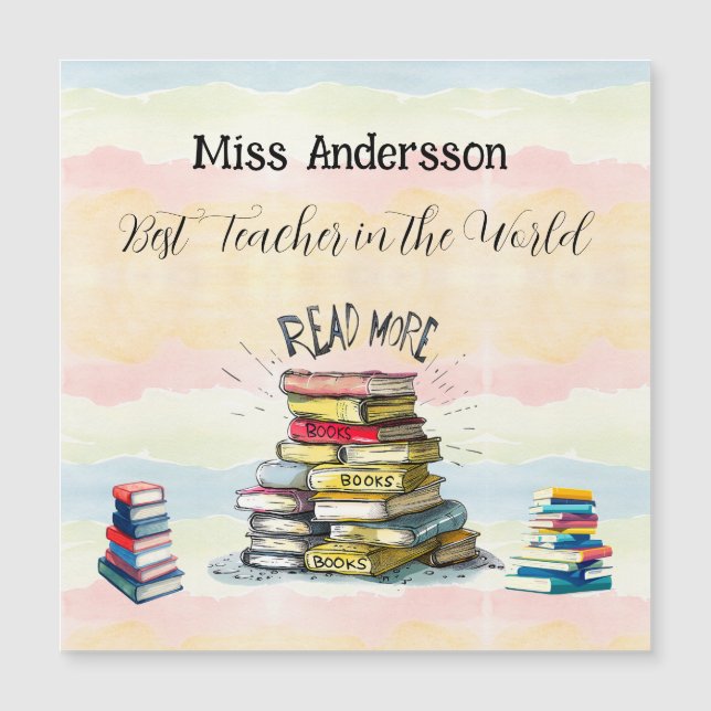 Best Teacher in the World Illustration (Front)