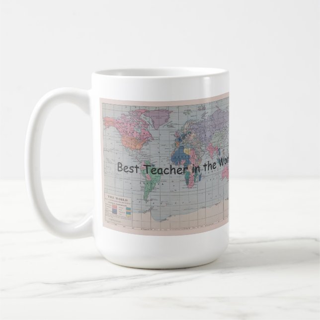 Best Teacher in the World Mug (Left)