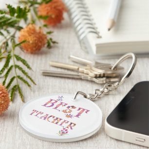 Best Teacher Key Ring