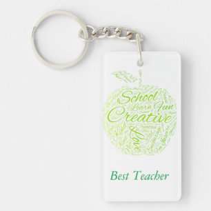 Best Teacher Keyring