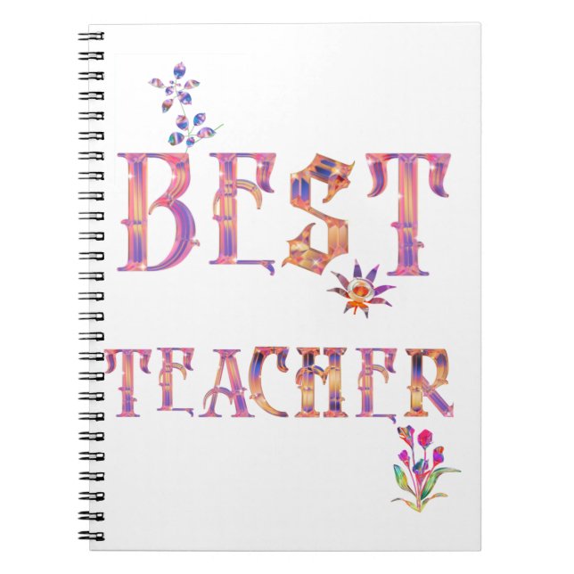 Best Teacher Notebook (Front)