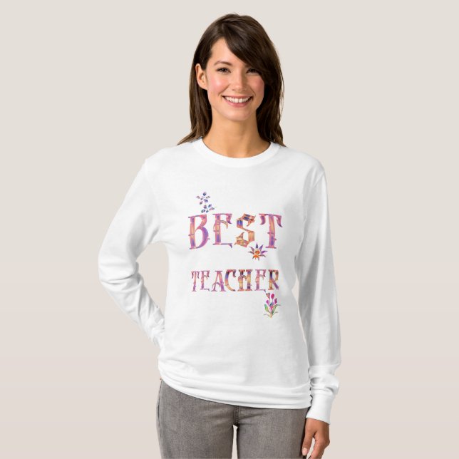 Best Teacher T-Shirt (Front Full)