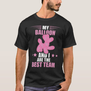 Best Team Balloon Twisting Balloon Animal Balloon T-Shirt