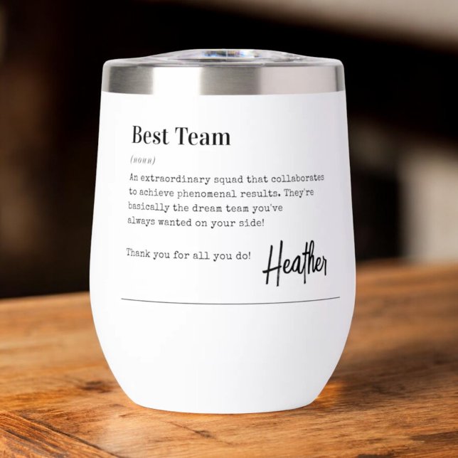 Best Team Thank You Employee Appreciation Gift  (Creator Uploaded)