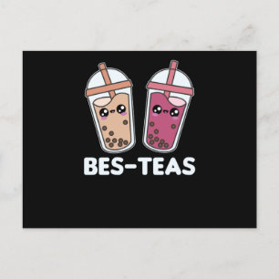 Best-Teas - Bubble Tea Kawaii Boba Tea Love Postcard