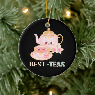 Best-Teas Tea Lovers Ceramic Tree Decoration