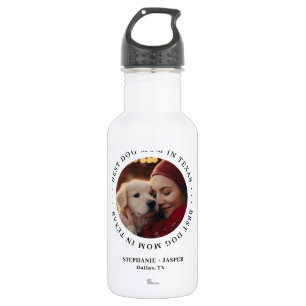Best Texas Dog Mum Personalised Photo 532 Ml Water Bottle