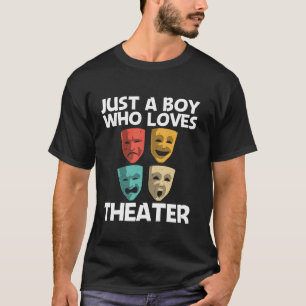 Best Theater Design For Boys Kids Broadway Musical T-Shirt