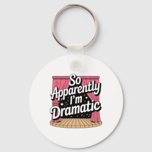 Best Theatre Art For Men Women Musical Drama Teach Key Ring