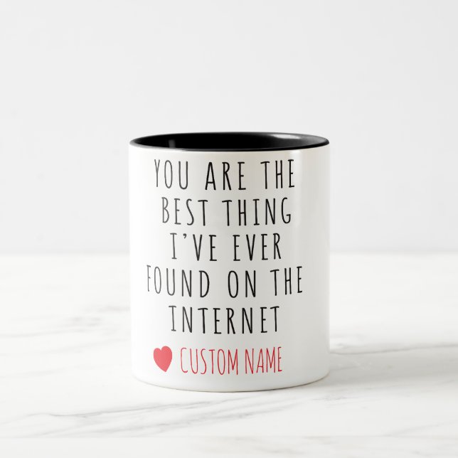 Best Thing I Found Online – Custom Name Mug (Center)