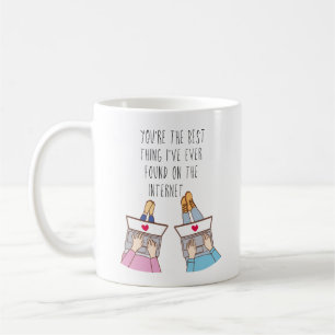 Best Thing on the Internet   Online Dating Coffee Mug