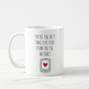 Best Thing on the Internet   Online Dating Coffee Mug