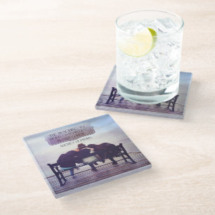 Best Thing To Hold Onto In Life Glass Coaster