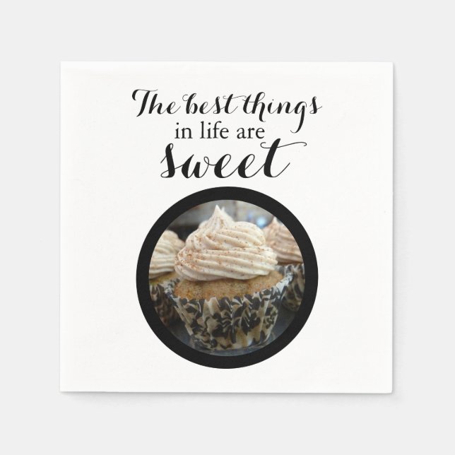 Best Things Napkin (Front)