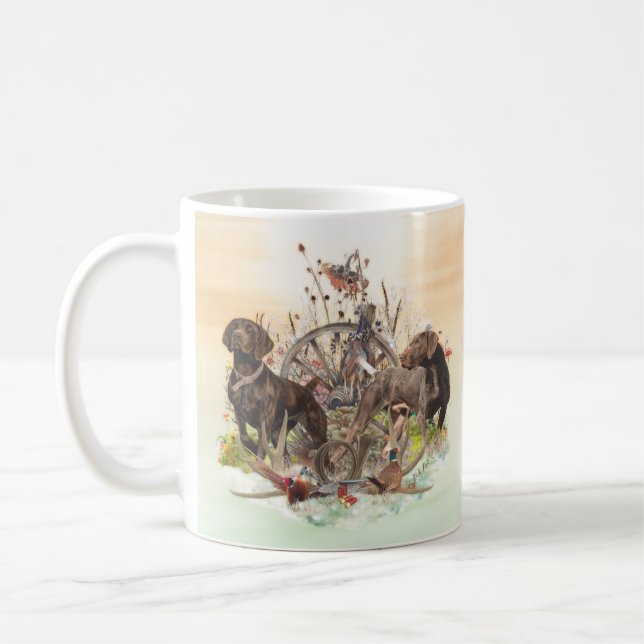  Best Times of Day to Hunt , GSP    Coffee Mug (Left)