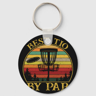Best Tio By Par Funny Disc Golfing Uncle Key Ring