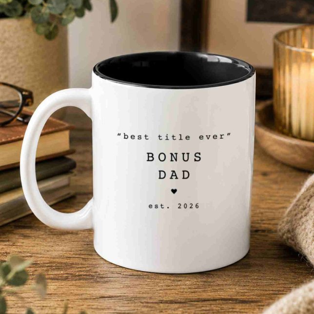 Best Title Ever Bonus Dad Custom Mug (Creator Uploaded)
