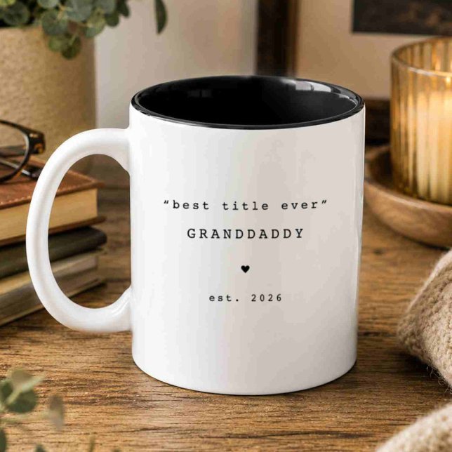 Best Title Ever Granddaddy Custom Mug (Creator Uploaded)