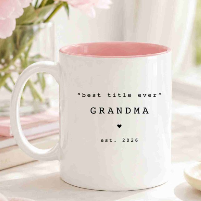 Best Title Ever Grandma Custom Mug (Creator Uploaded)