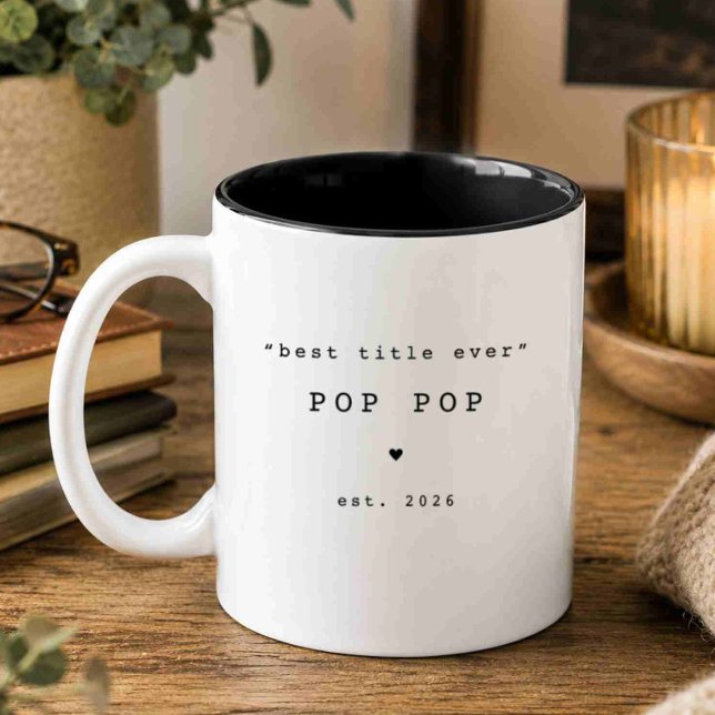 Best Title Ever Pop Pop Custom Mug (Creator Uploaded)
