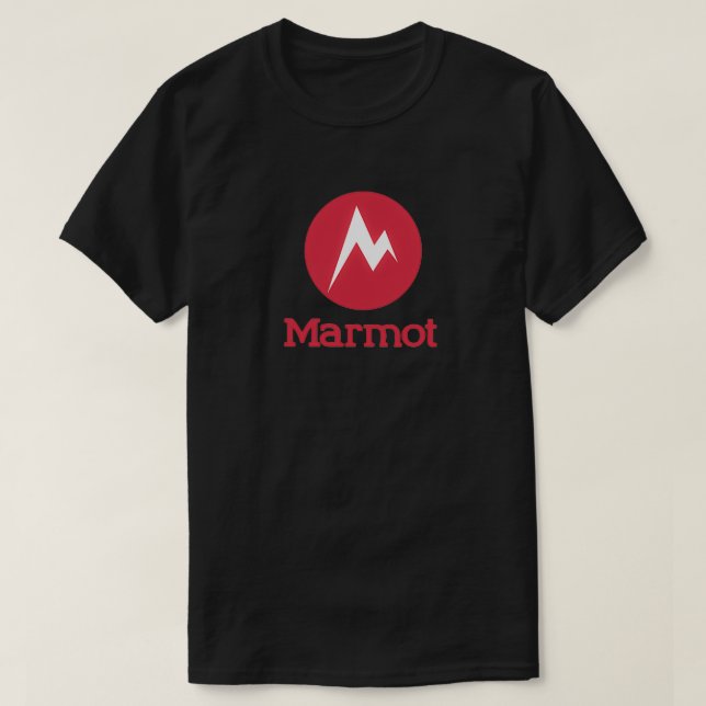 Best to buy Outdoor Marmots Gear Logo T-Shirt (Design Front)