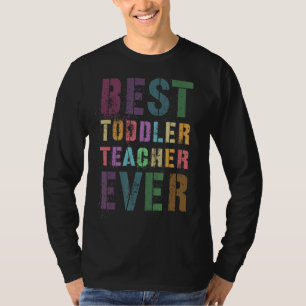 Best Toddler Teacher Ever Thank You Hello Summer T-Shirt