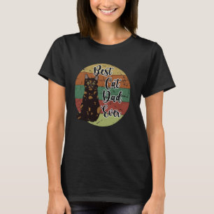 Best Tortie Cat Dad Ever Tortoiseshell Cat Owner T-Shirt
