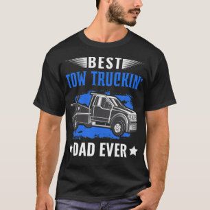 Best Tow ing Dad alpaca funny yoga  T-Shirt