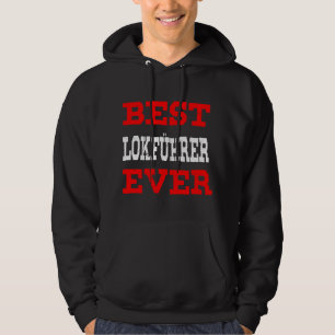 Best train driver Ever train guide railway train d Hoodie