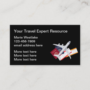 Best Travel Agent Business Cards