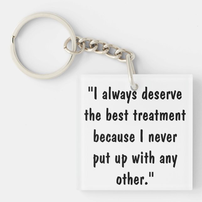 Best treatment  key ring (Front)