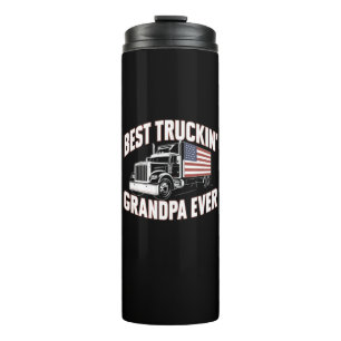 Best Truckin' Grandpa Ever Thermal Tumbler