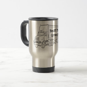 Best Trucking Grandpa Ever Travel Mug