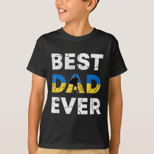 Best Ukrainian Dad Ever Ukraine Daddy Father's Day T-Shirt
