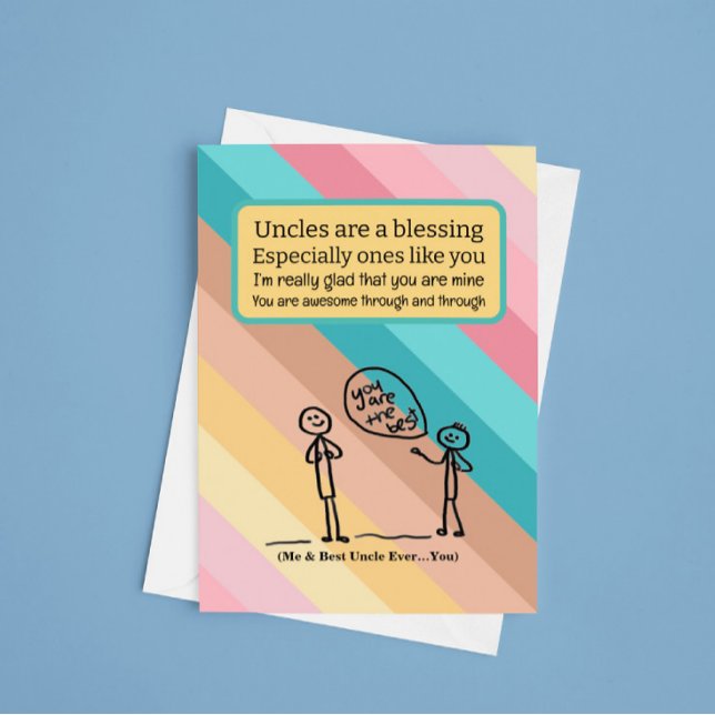 Best Uncle Birthday  Card (Creator Uploaded)