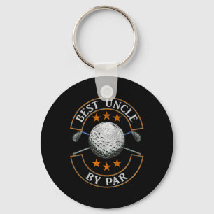 Best Uncle By Par Golf Lover Sports Fathers Day Gi Key Ring