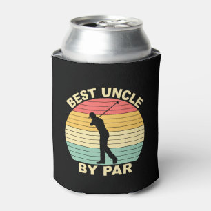 Best Uncle By Par - Golfing Can Cooler