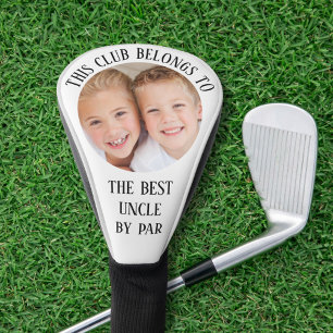Best Uncle By Par Photo Golf Head Cover