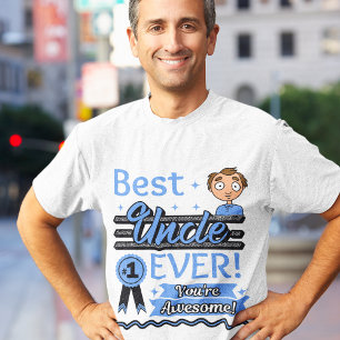 Best Uncle Ever #1 You're Awesome Uncle Men's  T-Shirt