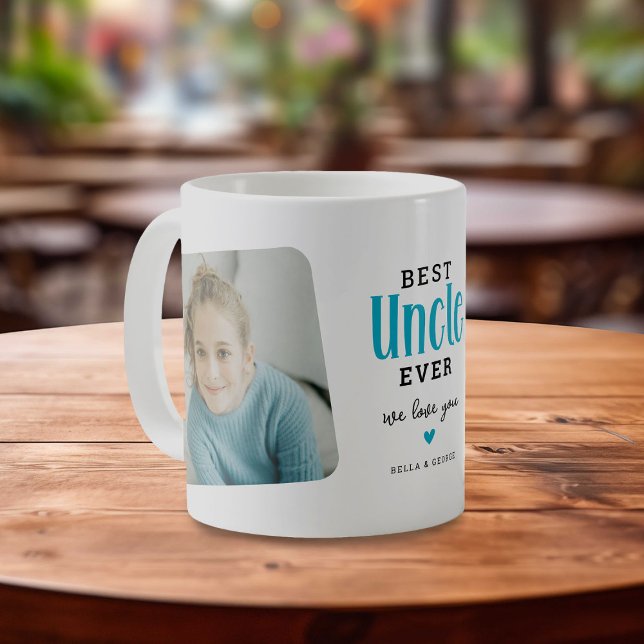 Best UNCLE Ever 2 Photo Cute Gift  Coffee Mug (Creator Uploaded)