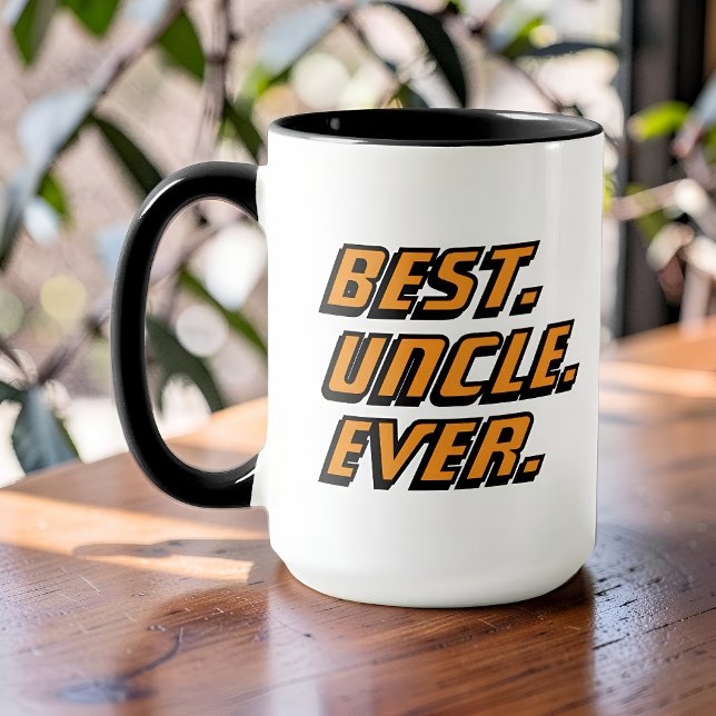 Best Uncle Ever Modern Racing Mug (Creator Uploaded)