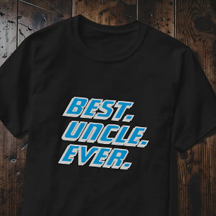 Best Uncle Ever Modern Racing T-Shirt