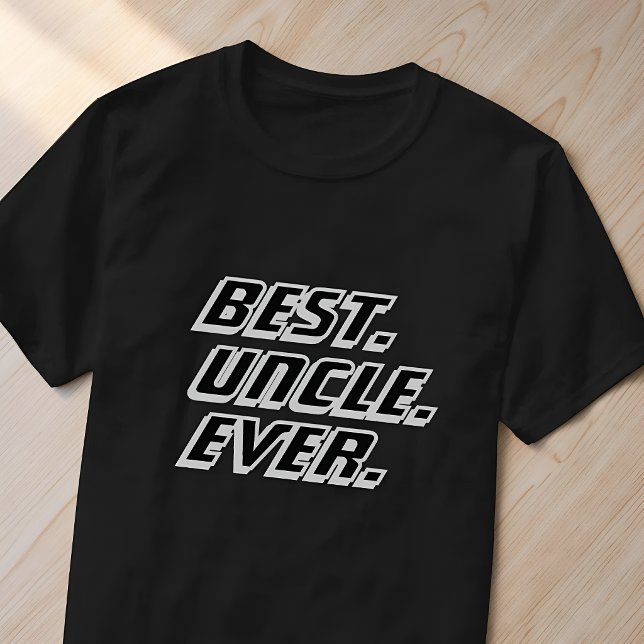 Best Uncle Ever Modern Racing T-Shirt (Creator Uploaded)