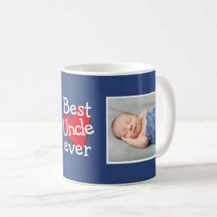Best Uncle Ever Photo Collage Coffee Mug