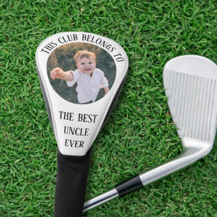Best Uncle Ever Photo Golf Head Cover