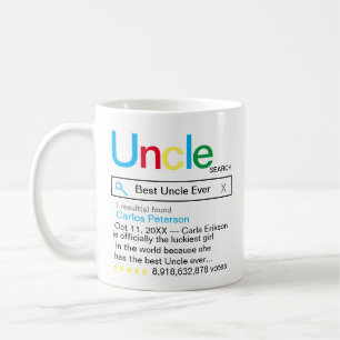 Best Uncle Ever Search engine Result message Coffee Mug